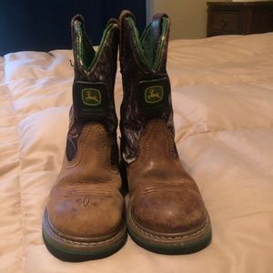 John Deere Leather Boots